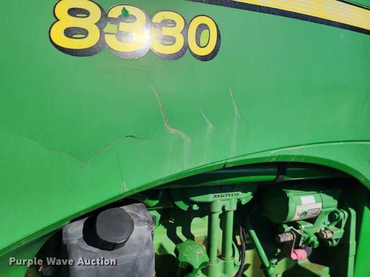 image for item DO3599 2008 John Deere 8330  MFWD tractor