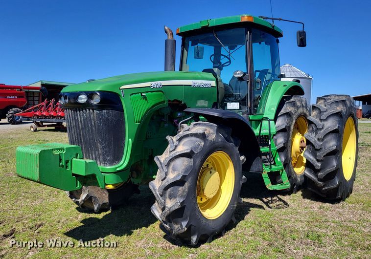 image for item DO3600 2004 John Deere 8420  MFWD tractor