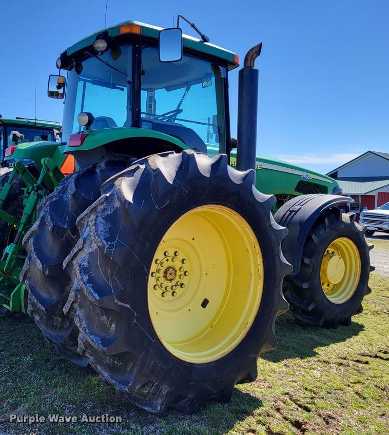 image for item DO3600 2004 John Deere 8420  MFWD tractor