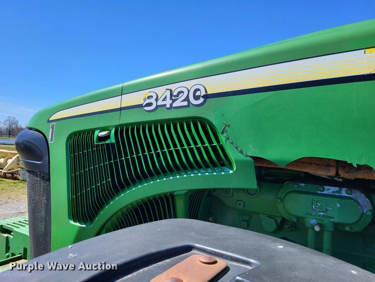 image for item DO3600 2004 John Deere 8420  MFWD tractor