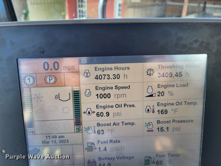 image for item DO3604 2007 Case IH 7010  RWA combine