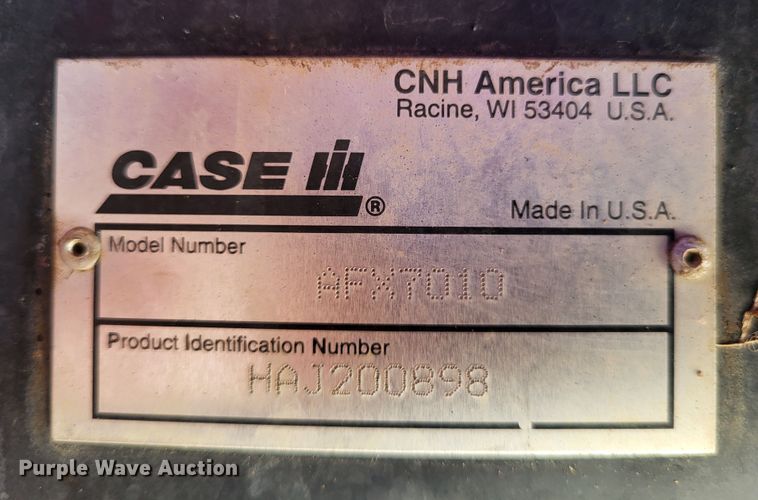image for item DO3604 2007 Case IH 7010  RWA combine