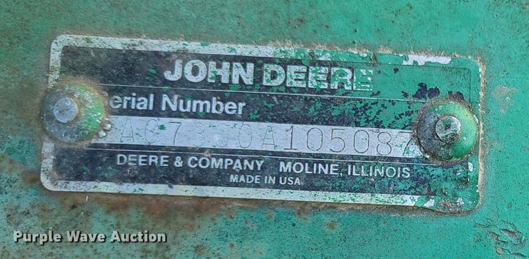 image for item DO3606 John Deere 7300 MaxEmerge 2  air seeder