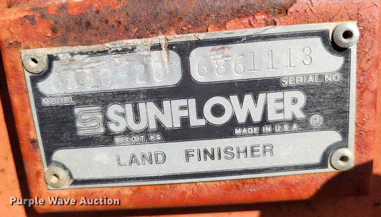 image for item DO3613 Sunflower 6430-28  mulch finisher