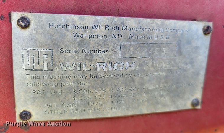 image for item DO3615 Hutchinson Wil-Rich 1400  mulch finisher