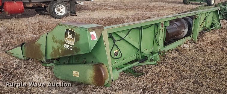 image for item DO3708 John Deere 853  all-crop head