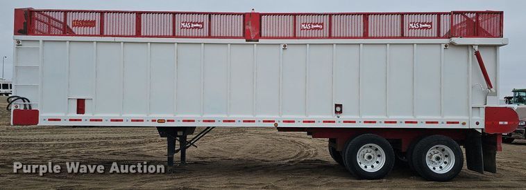 image for item DO4235 2014 MAS Trailers  silage trailer