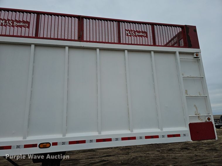image for item DO4235 2014 MAS Trailers  silage trailer