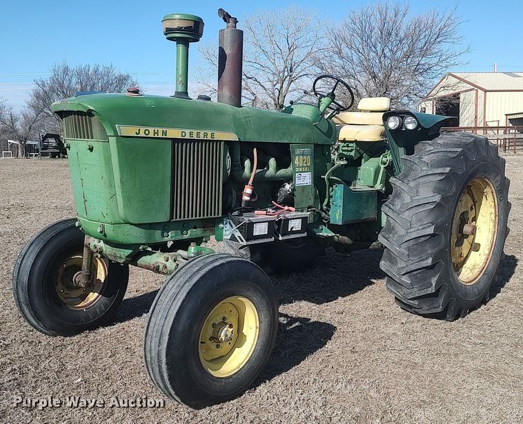 image for item DQ0338 1966 John Deere 4020  tractor