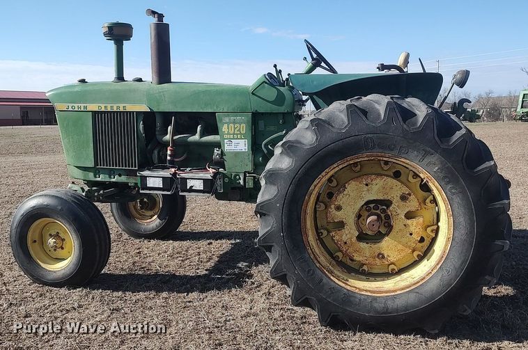 image for item DQ0338 1966 John Deere 4020  tractor