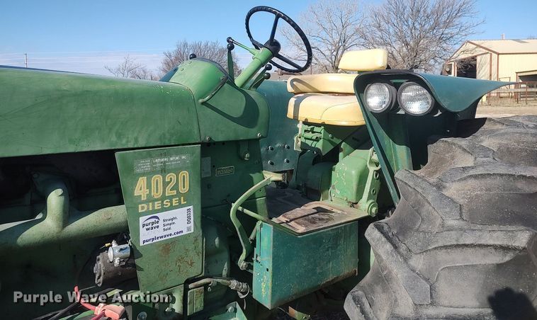 image for item DQ0338 1966 John Deere 4020  tractor