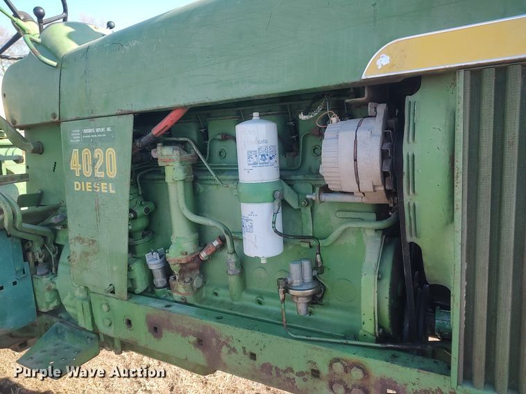 image for item DQ0338 1966 John Deere 4020  tractor