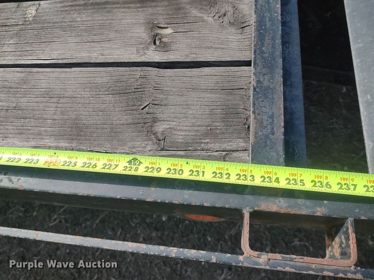 image for item DQ0340 1998 PJ  equipment trailer