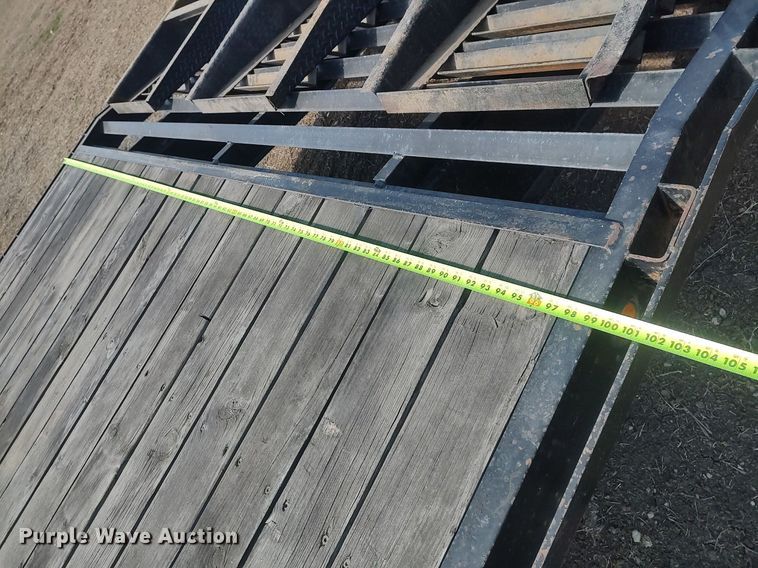 image for item DQ0340 1998 PJ  equipment trailer