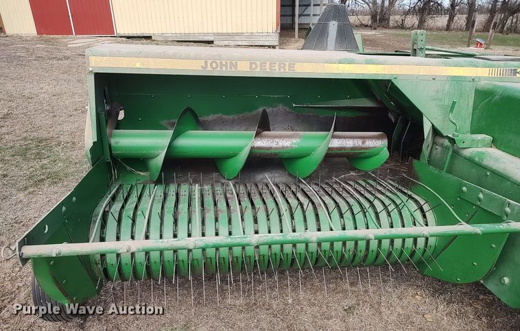 image for item DQ0342 John Deere 338W  small square baler