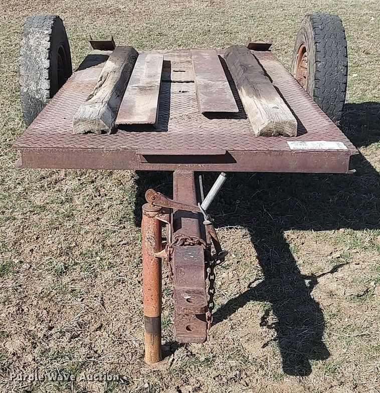image for item DQ0343 Shop built  utility trailer