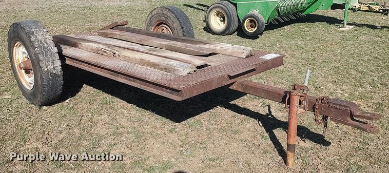 image for item DQ0343 Shop built  utility trailer