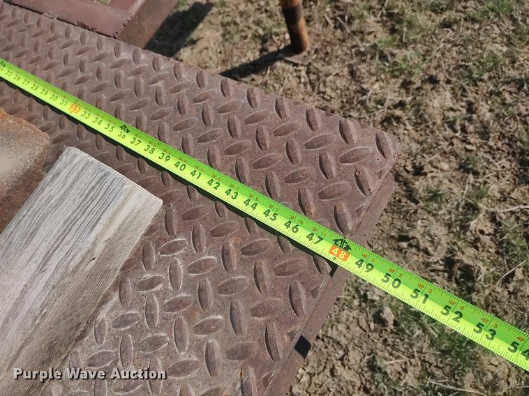 image for item DQ0343 Shop built  utility trailer