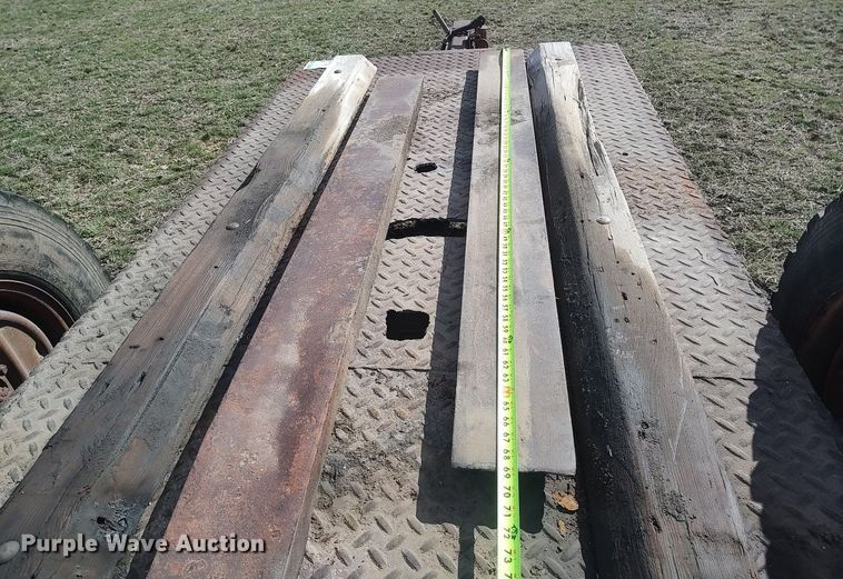 image for item DQ0343 Shop built  utility trailer