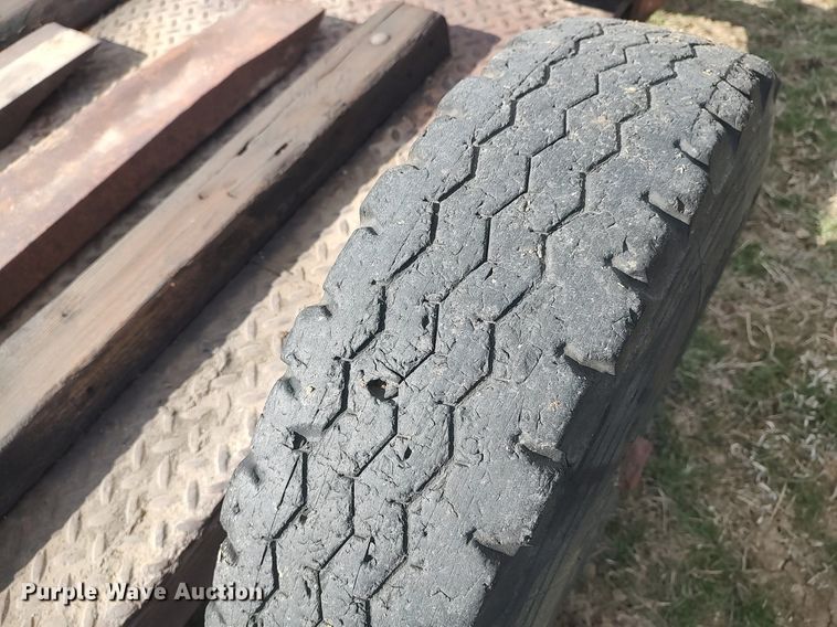 image for item DQ0343 Shop built  utility trailer