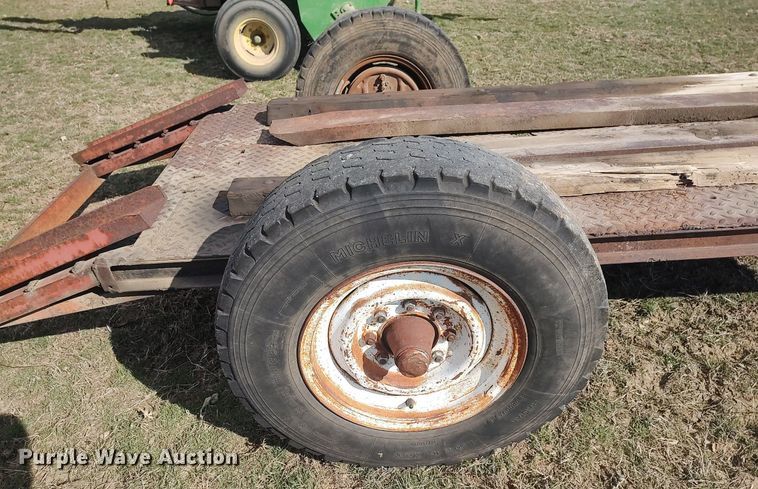 image for item DQ0343 Shop built  utility trailer