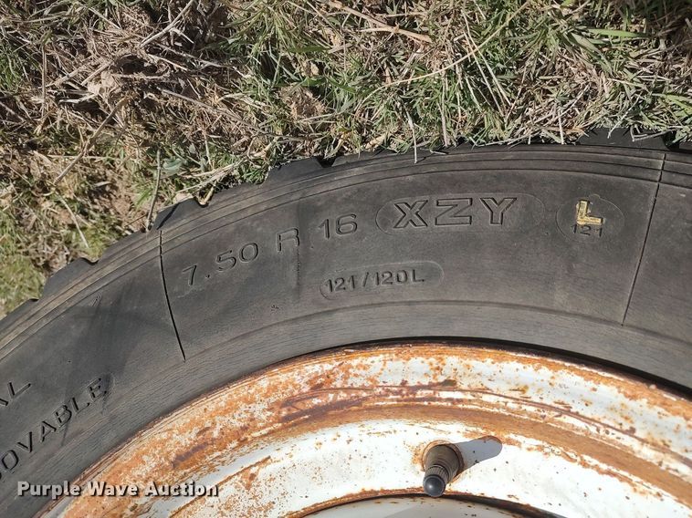 image for item DQ0343 Shop built  utility trailer