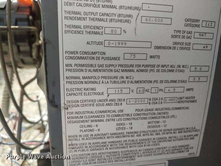 image for item DQ0351 (3) heaters