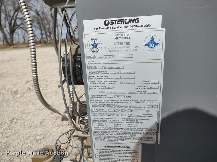 image for item DQ0351 (3) heaters