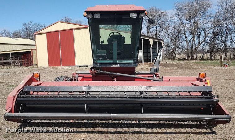 image for item DQ0352 1996 Case IH 8830  swather / windrower