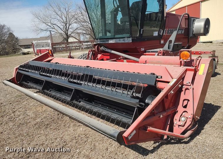image for item DQ0352 1996 Case IH 8830  swather / windrower