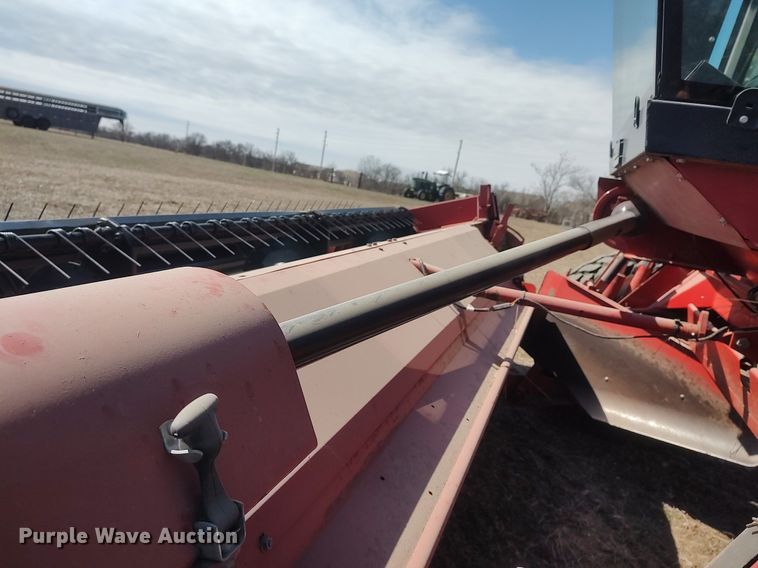 image for item DQ0352 1996 Case IH 8830  swather / windrower