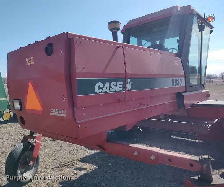 image for item DQ0352 1996 Case IH 8830  swather / windrower