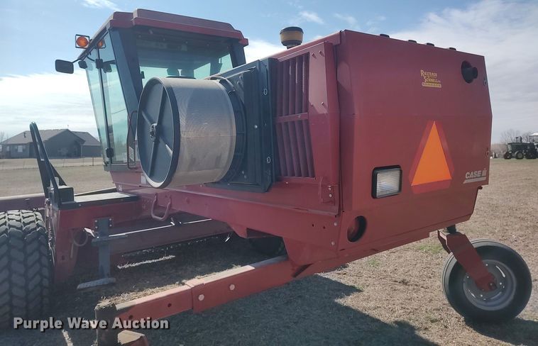 image for item DQ0352 1996 Case IH 8830  swather / windrower