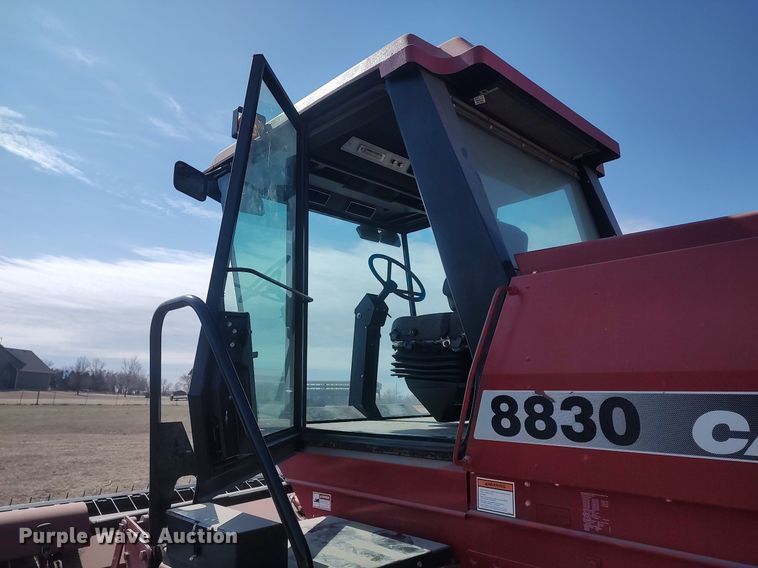 image for item DQ0352 1996 Case IH 8830  swather / windrower