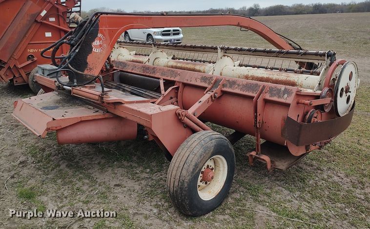 image for item DQ0374 Hesston 1014  swather / windrower