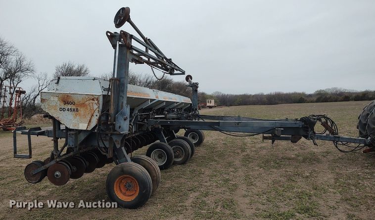 image for item DQ0381 CrustBuster 3400 DD45X8  grain drill