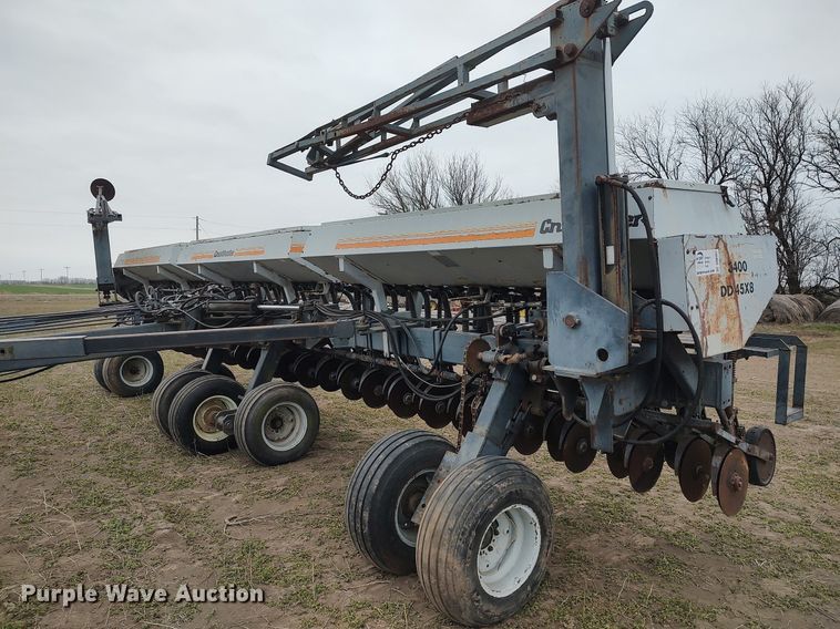 image for item DQ0381 CrustBuster 3400 DD45X8  grain drill