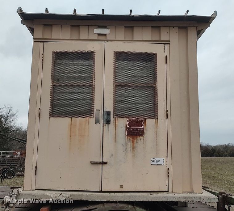 image for item DQ0392 Metal shed