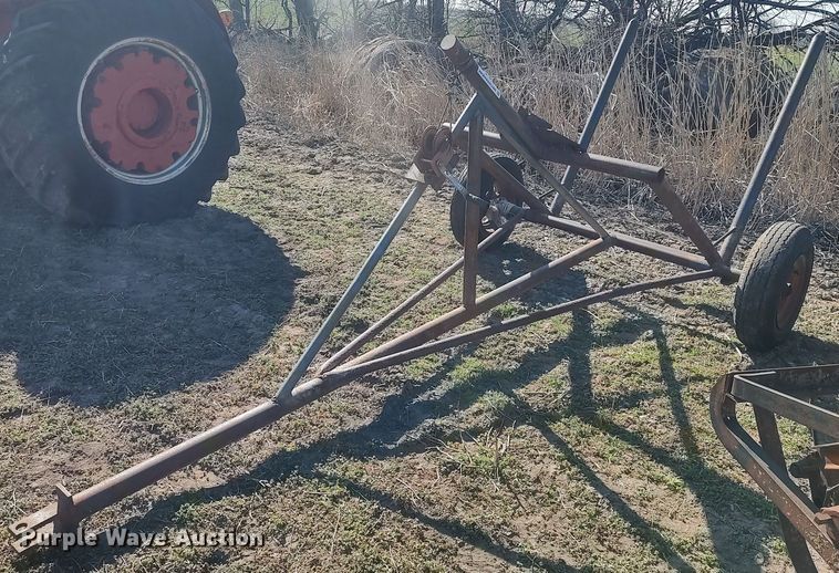 image for item DQ0428 Shop built  hay bale mover