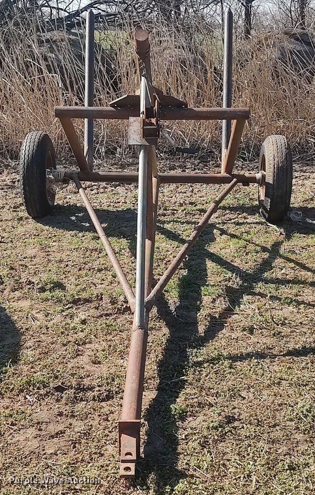 image for item DQ0428 Shop built  hay bale mover