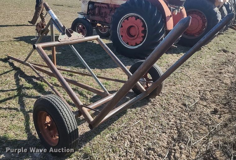 image for item DQ0428 Shop built  hay bale mover
