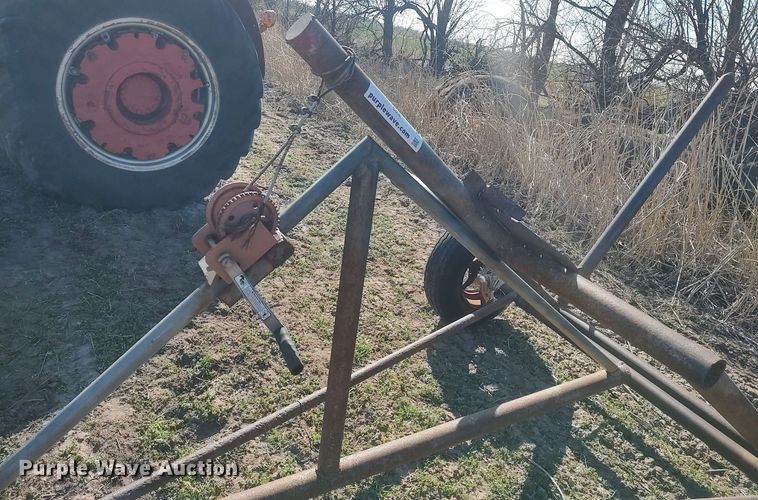 image for item DQ0428 Shop built  hay bale mover