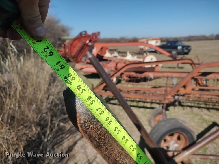 image for item DQ0428 Shop built  hay bale mover