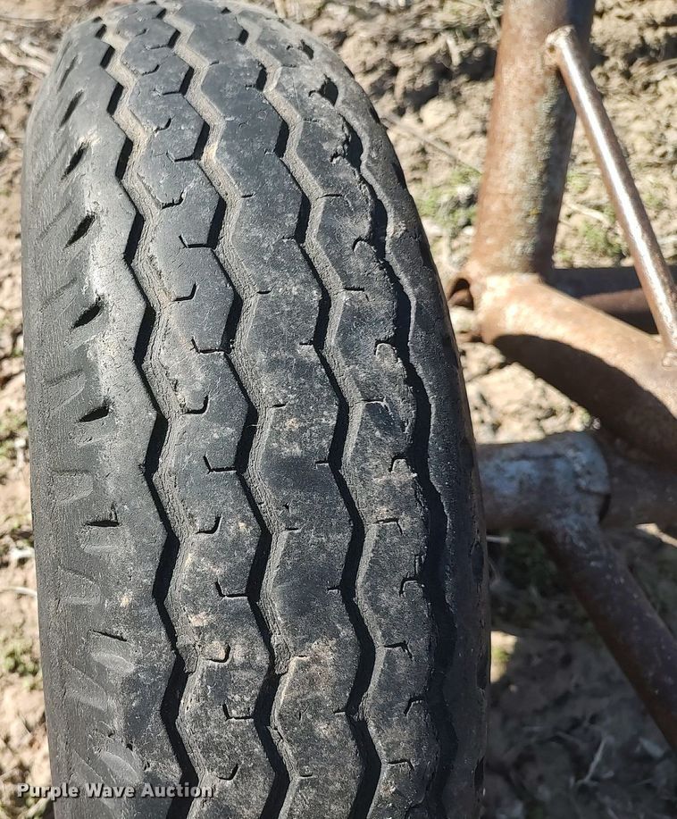 image for item DQ0428 Shop built  hay bale mover