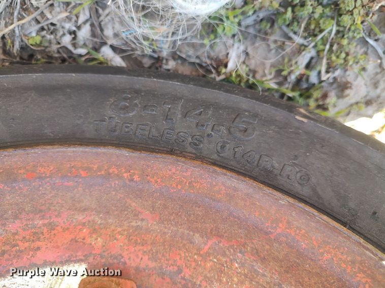 image for item DQ0428 Shop built  hay bale mover