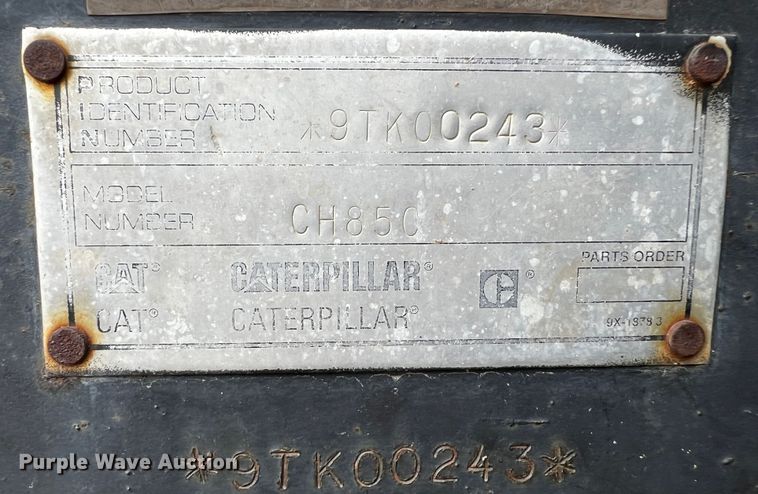 image for item DQ1987 1993 Caterpillar Challenger 85C  tractor