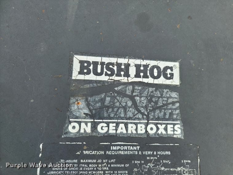 image for item HG9445 Bush Hog 2615L  batwing rotary mower