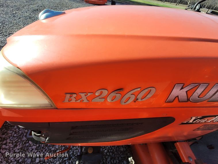 image for item HG9459 Kubota BX2660  MFWD tractor