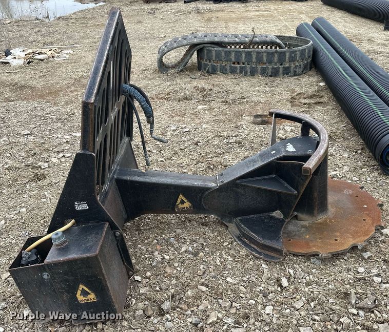 image for item HN9826 Dymax  skid steer tree saw