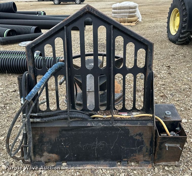 image for item HN9826 Dymax  skid steer tree saw